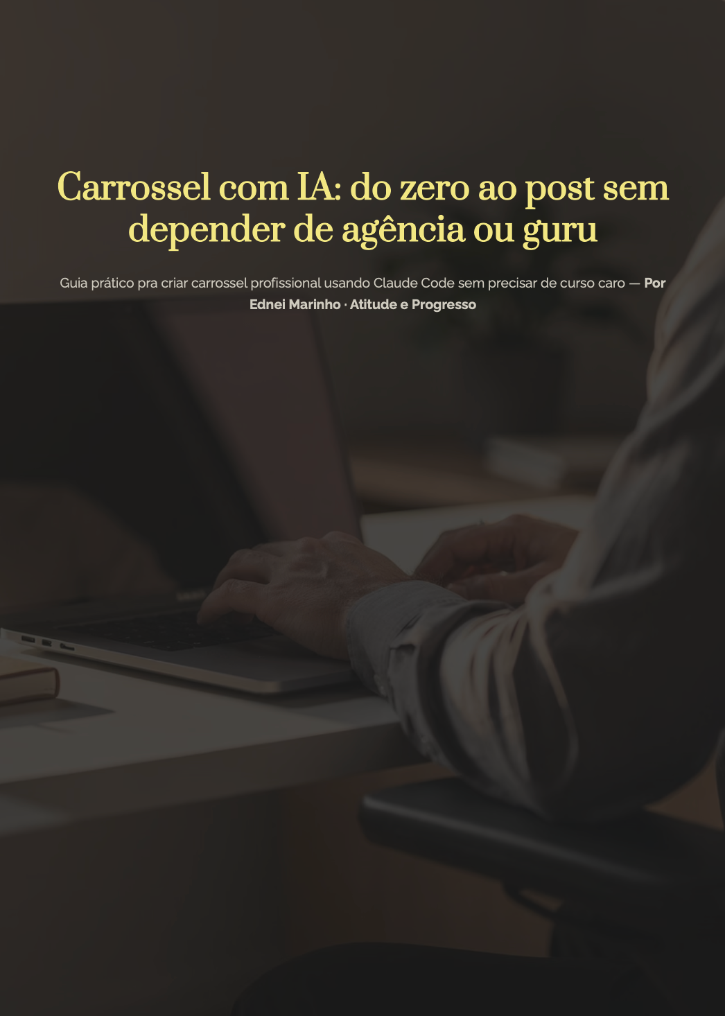 Capa do ebook Carrossel com IA